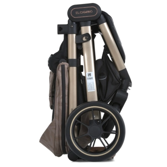 Прогулочная коляска - El Camino Dynamic PRO 1053G-2 Special Beige (Бежевый) - Фото 15