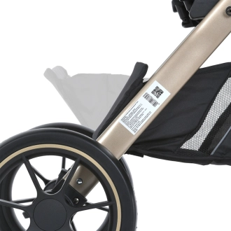 Прогулочная коляска - El Camino Dynamic PRO 1053G-2 Special Beige (Бежевый) - Фото 18