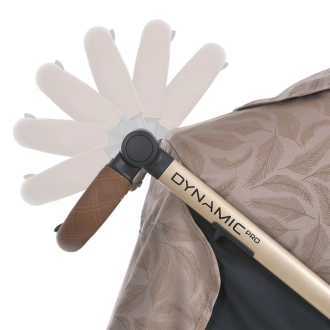 Прогулочная коляска - El Camino Dynamic PRO 1053G-2 Special Beige (Бежевый) - Фото 20