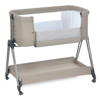 Кроватка приставная El Camino Harmony ME 1179 Taupe Beige/Бежевый - Фото 2