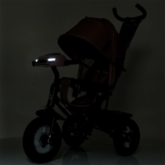 Велосипед трехколесный Turbo Trike-MT 1006-3 Бирюзовый - Фото 11