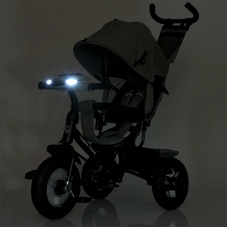 Велосипед трехколесный Turbo Trike-MT 1006-8 Серый - Фото 7