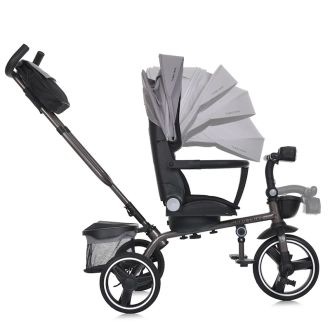 Велосипед триколісний Turbo Trike-MT 1003-8 Сірий - Фото 4
