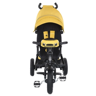 Велосипед триколісний Turbo Trike-MT 1007-10 Жовтий - Фото 2