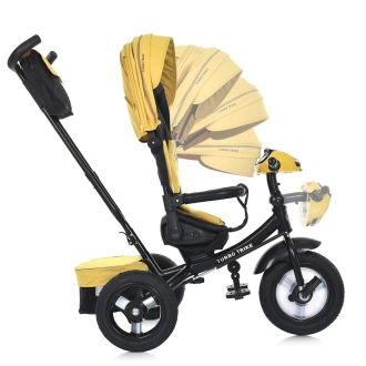 Велосипед триколісний Turbo Trike-MT 1007-10 Жовтий - Фото 5
