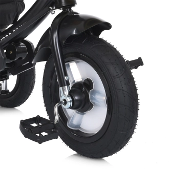 Велосипед триколісний Turbo Trike-MT 1007-10 Жовтий - Фото 9