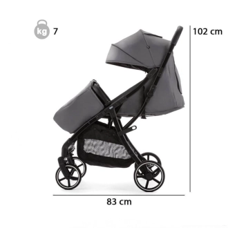 Коляска прогулочная Adamex Tino Graphite/Графит - Фото 14