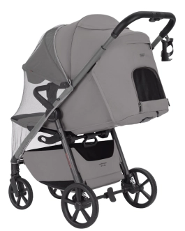 Коляска прогулочная Carrello Bravo Carbon CRL-5530 Deep Black /1/ Черный - Фото 8