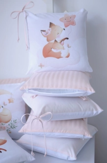 Комплект постільний Baby Veres Foxy 6 предметів Біло-персиковий - Фото 4