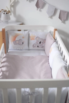 Комплект постільний Baby Veres Koala 6 предметів Капучино/білий - Фото 4