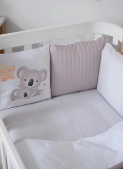Комплект постільний Baby Veres Koala 6 предметів Капучино/білий - Фото 6