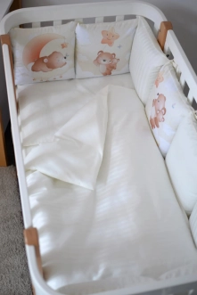 Комплект постільний Baby Veres Bear 6 предметів Молочний - Фото 2