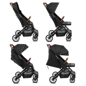 Коляска прогулочная Kidwell Colmer Jet Black/Черный - Фото 8