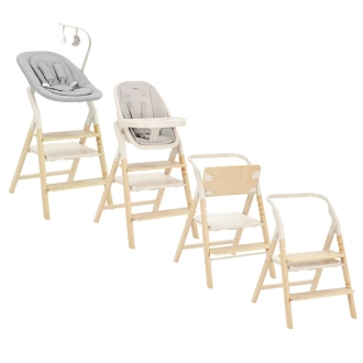 Стульчик для кормления 4 в 1 Carrello Ergo CRL-16701 Linen Beige /1/ MOQ Бежевый - Фото 6