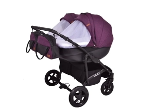 Коляска для двойни 2 в 1 Angelina Discovery Duo Коричневый - Фото 2