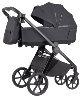 Коляска 2 в 1 Carrello Omega+ CRL-6540/1 Meteor Grey/Сірий + Адаптери для люльки - Фото 1