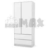 Шкаф Верес Берн 90 см Белый