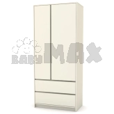 Шкаф Верес Берн 90 см Слоновая кость