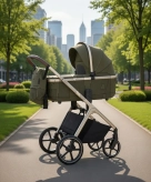 Коляска 2 в 1 Carrello Vector CRL-6550 Deep Green/Зеленый