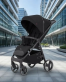 Коляска прогулянкова Carrello Bravo 2024 CRL-8512 Pure Black/Чорний