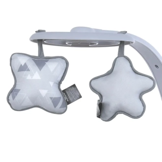 Центр укачивающий Mastela 8301 Серо-белый - Фото 8