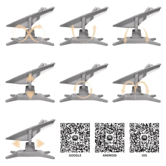 Центр укачивающий Mastela 8303 Темно-серый - Фото 10