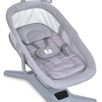 Центр укачивающий Mastela 8305 Серо-розовый - Фото 2