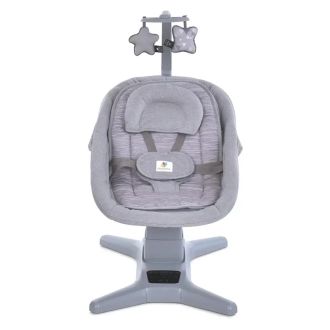 Центр укачивающий Mastela 8305 Серо-розовый - Фото 9