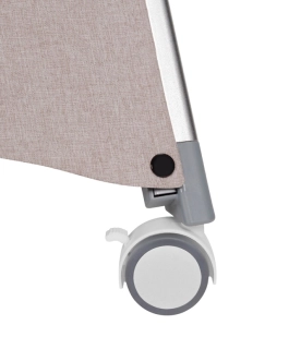 Кроватка приставная Carrello Aria CRL-16402 Silver Grey/Серый - Фото 3