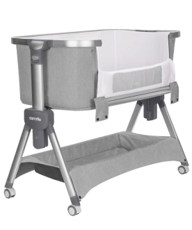 Кроватка приставная Carrello Aria CRL-16402 Silver Grey/Серый - Фото 5