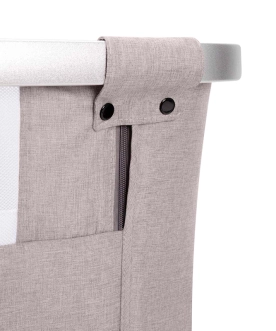 Кроватка приставная Carrello Aria CRL-16402 Silver Grey/Серый - Фото 6