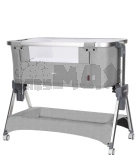 Кроватка приставная Carrello Aria CRL-16402 Silver Grey/Серый