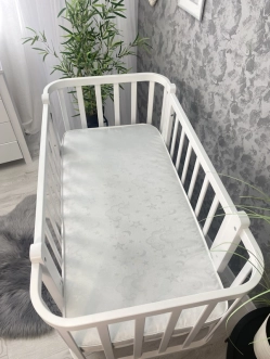 Комплект мебели Babymax Престиж New Кроватка и Комод-90 Белый - Фото 4