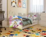 Кровать подростковая Viorina DEKO Kinder Cool 17 с ящиком 170×80 см