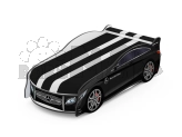 Кровать подростковая машина Viorina DEKO SPACE MERCEDES 07 с матрасом Черный