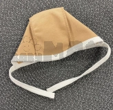 Шапочка на завязках, Футер - Baby Life 56р (Бежевый)