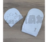 Шапочка без завязок Ярослав 56р, хлопок Белый