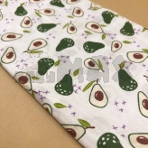 Пелюшка Eldoll Авокадо 80×90 см, муслін Білий