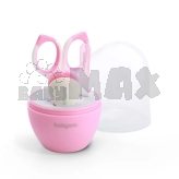 Набор Babyono детский маникюрный 4-предметный Розовый