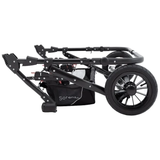 Коляска для двойни 2 в 1 Bair Sorento DUO 03 Бежевый - Фото 7