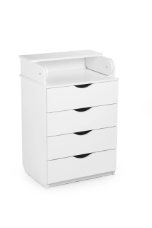 Комплект мебели DeSon Кроватка Mriya и Комод-60 Белый - Фото 5