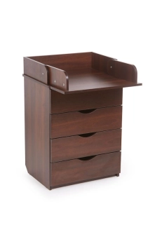 Комплект мебели Кроватка Лодочка и Комод-60 DeSon Орех - Фото 12