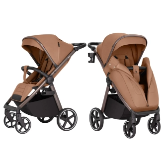 Коляска прогулочная Carrello Bravo SL Deluxe CRL-5520 Caramel Beige /1/ Бежевый - Фото 1