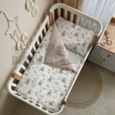 Комплект сменного белья MSonya (Маленькая Соня) Baby Mix Медвежонок boy 110×90 см Синий