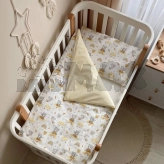 Комплект сменного белья MSonya (Маленькая Соня) Baby Mix Медвежонок boy 110×90 см Желтый